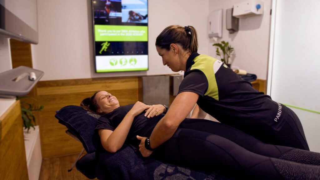 Menopause Physiotherapy consultation with a Women's Health Physiotherapist providing treatment and support during menopause